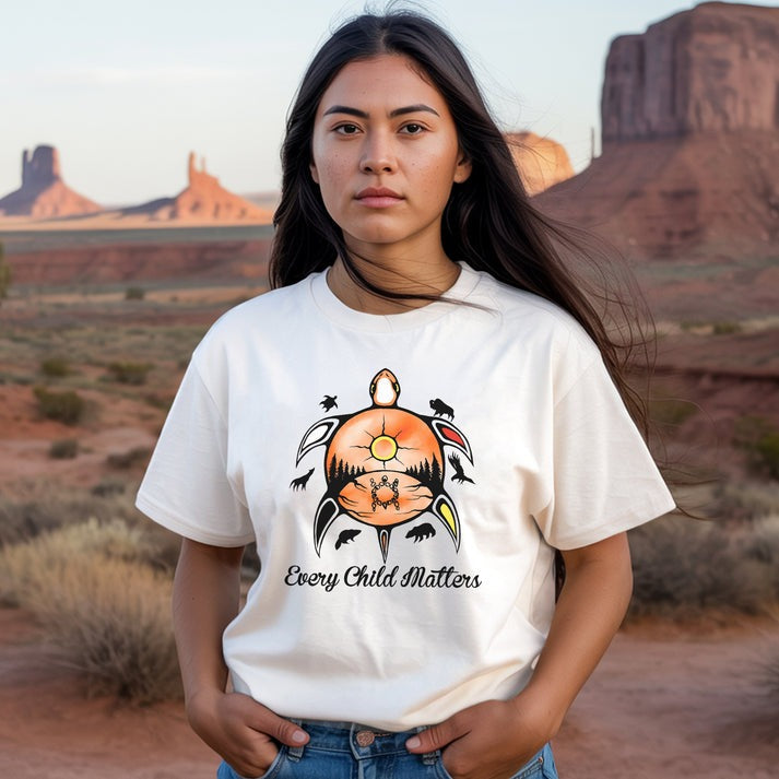 Every Child Matters Turtle For Orange Shirt Day Unisex T-Shirt/Hoodie/Sweatshirt