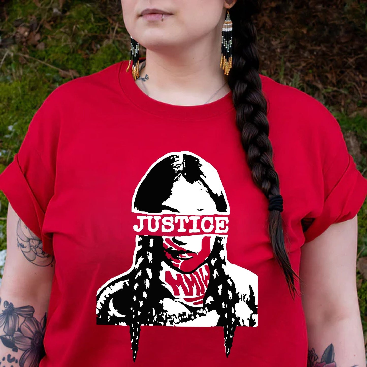 JUSTICE FOR MMIW - Unisex T-Shirt/Hoodie/Sweatshirt