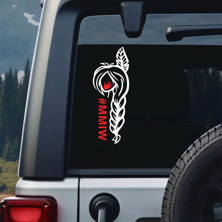 MMIW - Indigenous Woman Stolen Sisters Sticker Decal MMIW Awareness