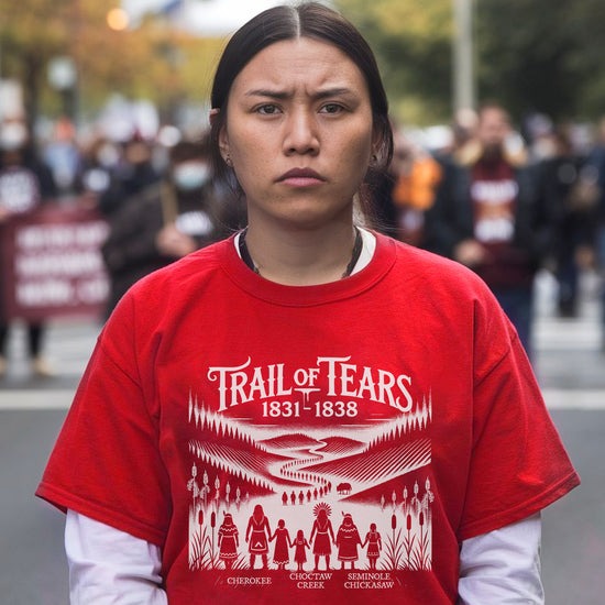 Trail Of Tears - Native Heritage Trail of Tears 5 Tribes - T-Shirt/Hoodie/Sweatshirt