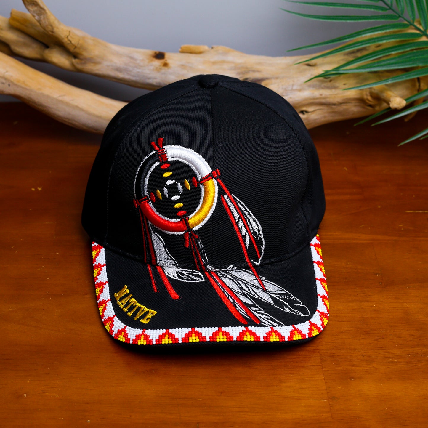 Dreamcatcher Embroidered Beaded Baseball Cap With Brim Unisex Native American Style