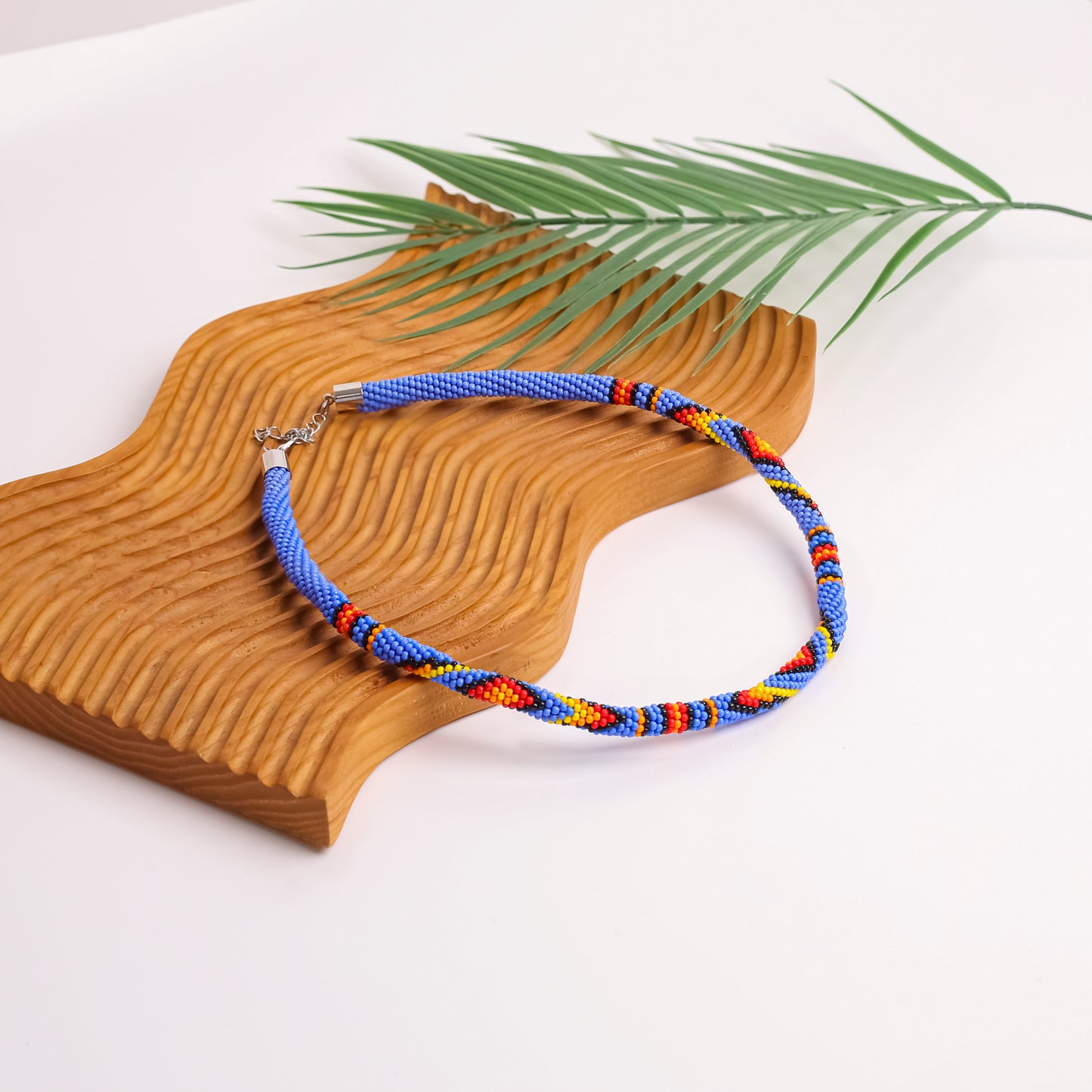 Inspired Beaded Handmade Necklace Unisex With Native American Style