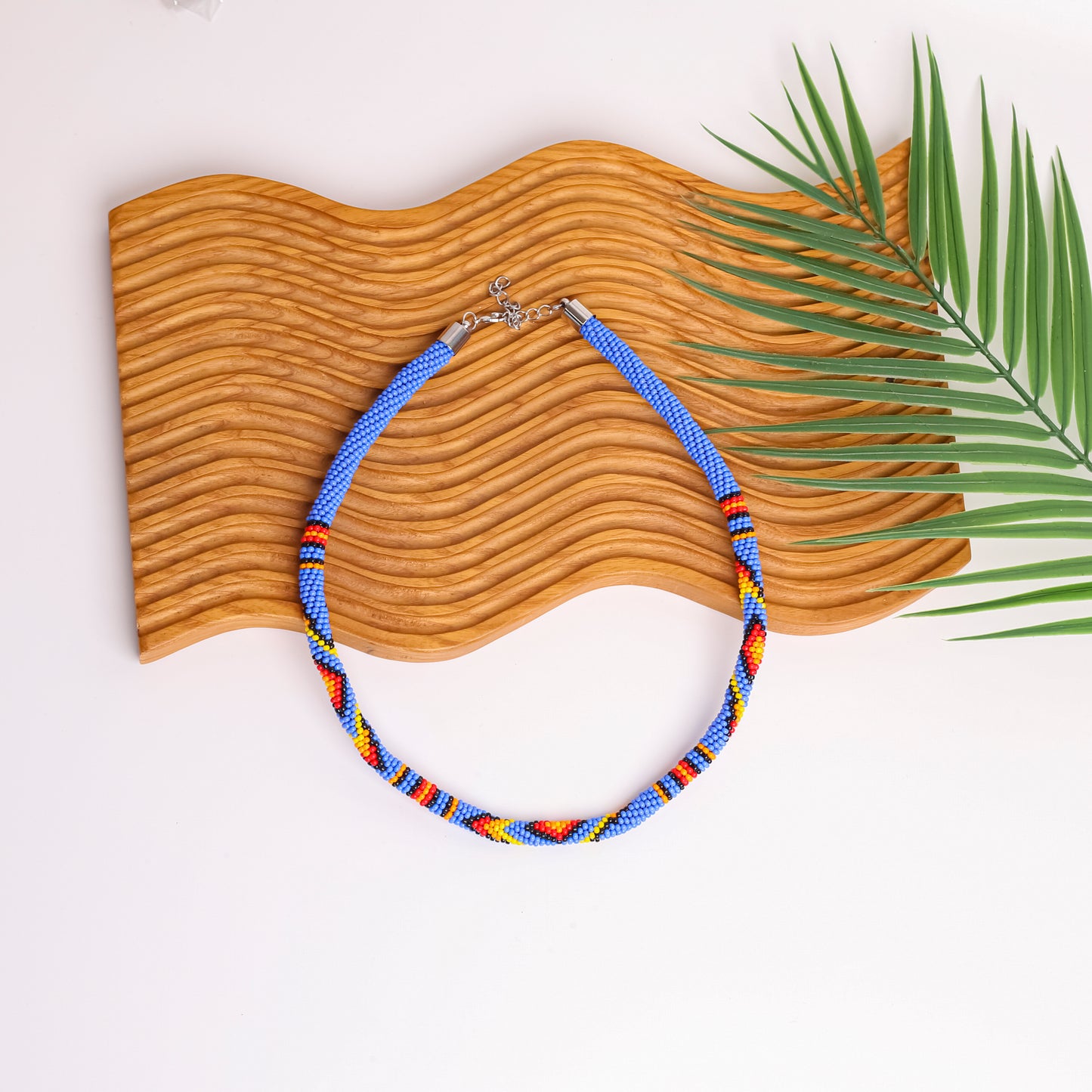 Inspired Beaded Handmade Necklace Unisex With Native American Style