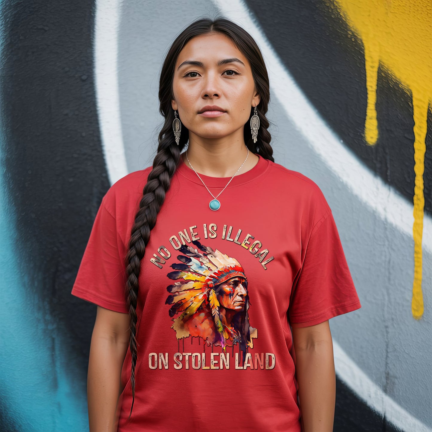 No One Is Illegal on Stolen Land Unisex T-Shirt/Hoodie/Sweatshirt