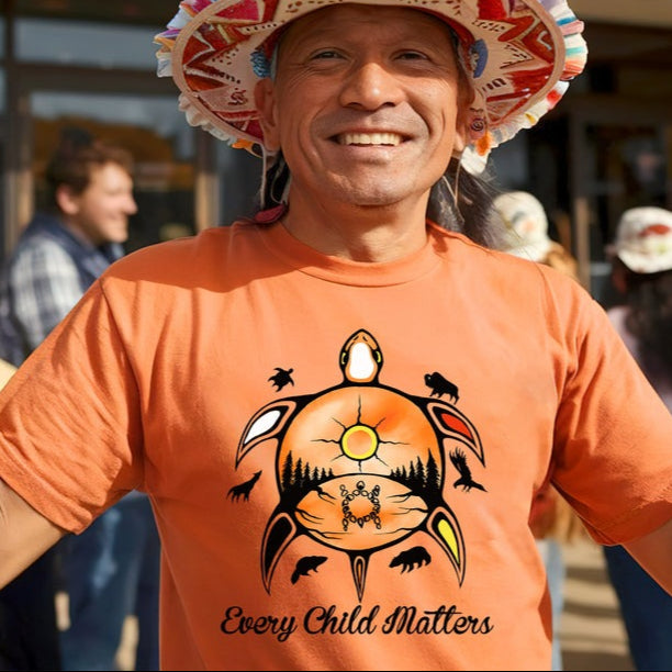 Every Child Matters Turtle For Orange Shirt Day Unisex T-Shirt/Hoodie/Sweatshirt