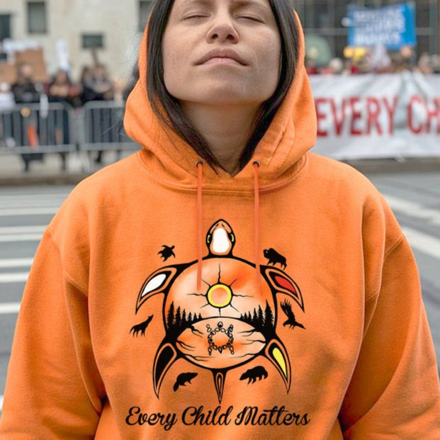 Every Child Matters Turtle For Orange Shirt Day Unisex T-Shirt/Hoodie/Sweatshirt
