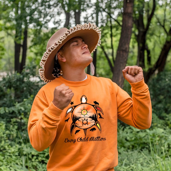 Every Child Matters Turtle For Orange Shirt Day Unisex T-Shirt/Hoodie/Sweatshirt