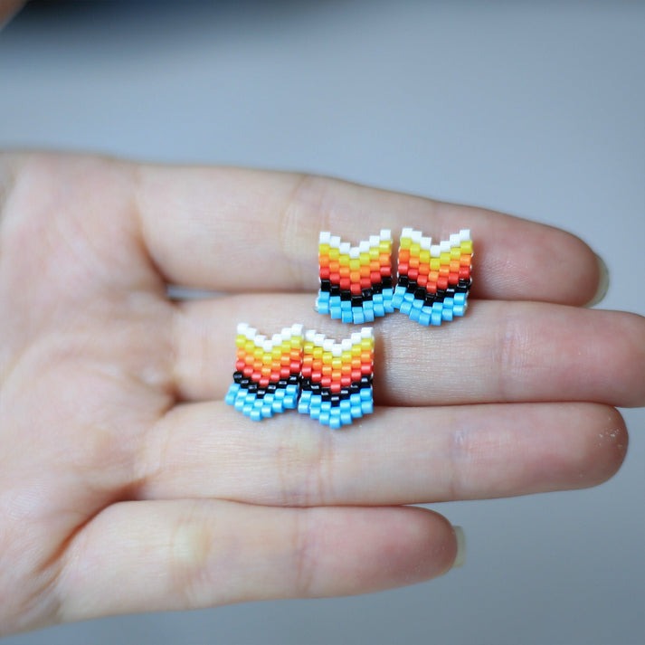 Native Style Miyuki Beaded Handmade Earrings for Women