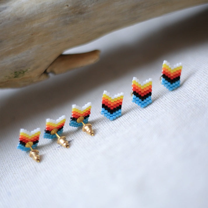 Native Style Miyuki Beaded Handmade Earrings for Women