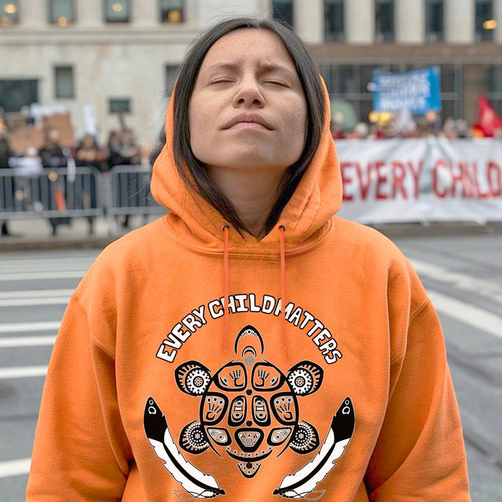 Every Child Matters Turtle For Orange Shirt Day Unisex T-Shirt/Hoodie/Sweatshirt