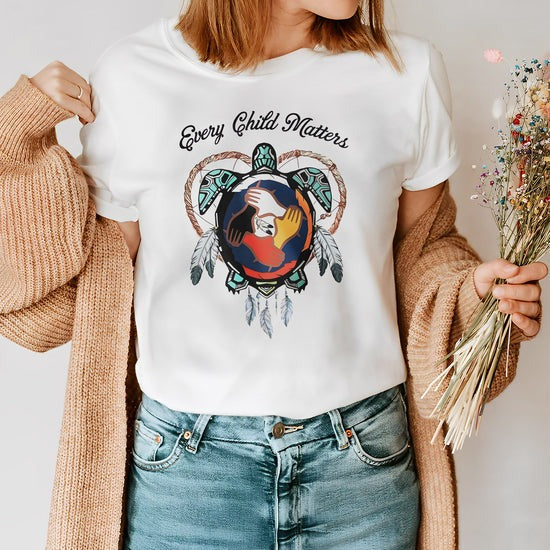 Unity for the Future of Indigenous Children Strength of the Turtle Island T-Shirt/Hoodie/Sweatshirt