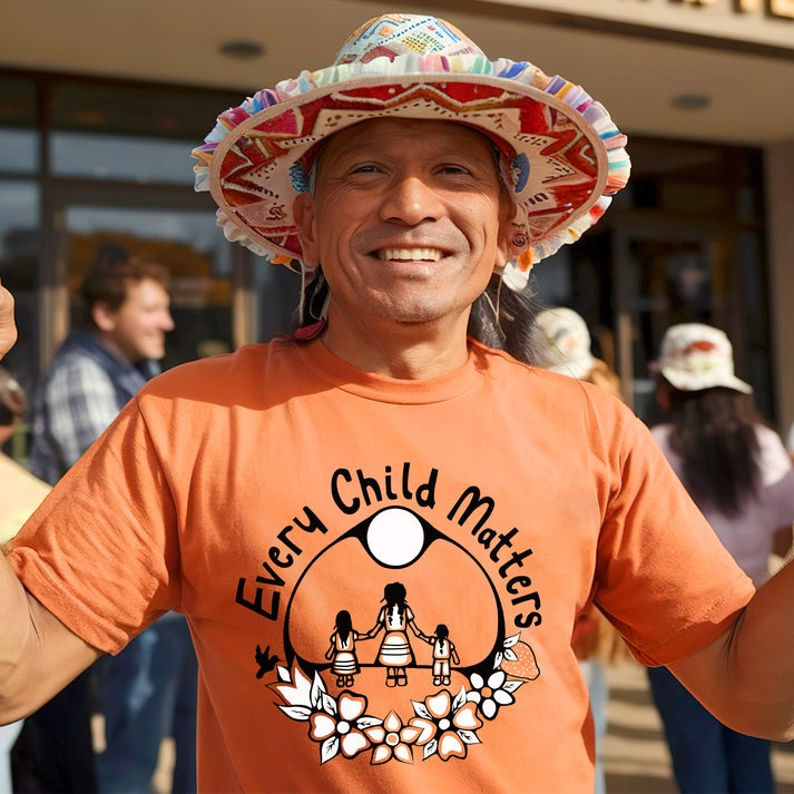 Every Child Matters Native Children For Orange Shirt Day Unisex T-Shirt/Hoodie/Sweatshirt