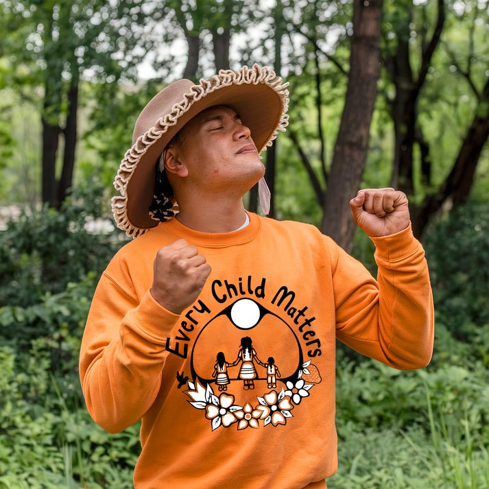 Every Child Matters Native Children For Orange Shirt Day Unisex T-Shirt/Hoodie/Sweatshirt