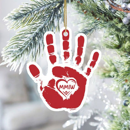 MMIW Red Hand Native American - Unique Christmas Gift Decor Flat Acrylic