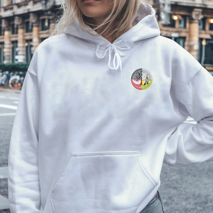 Nature Is My Religion Four Directions Sacred Circle - Two sides - Unisex T-Shirt/Hoodie/Sweatshirt