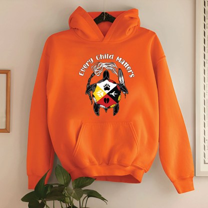 Every Child Matters T-Shirt/Hoodie/Sweatshirt/Kids T-Shirt – Native American Turtle Design