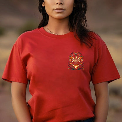 NO ONE IS ILLEGAL ON STOLEN LAND. WE WALK ON NATIVE LAND - Two sides - Unisex T-Shirt/Hoodie/Sweatshirt