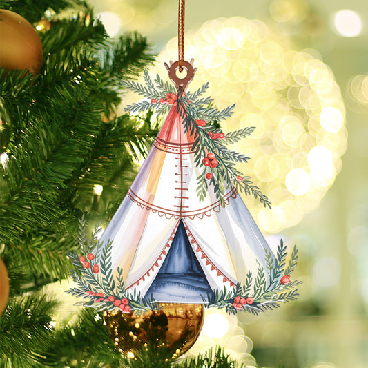 Tipi Spirit Native American - Unique Christmas Gift Decor Flat Acrylic