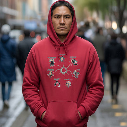 The Seven Sacred Laws Native American Indigenous Culture Unisex T-Shirt/Hoodie/Sweatshirt