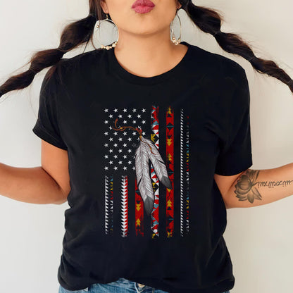 Flag Native American, Indian American Unisex T-Shirt/Hoodie/Sweatshirt