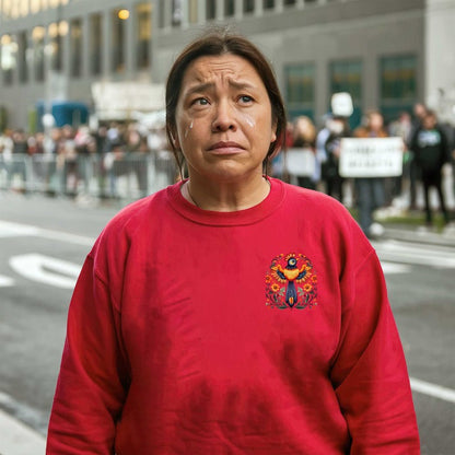 NO ONE IS ILLEGAL STATEMENT. WE WALK ON NATIVE LAND - Two sides - Unisex T-Shirt/T-Shirt V-Neck/Hoodie/Sweatshirt
