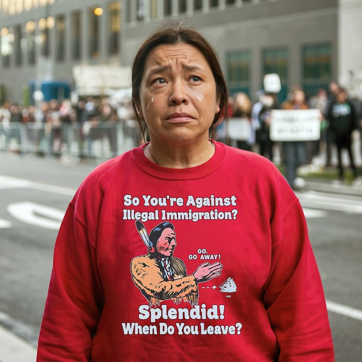 "Splendid - When Do You Leave?" Native Statement - Unisex T-Shirt/Hoodie/Sweatshirt