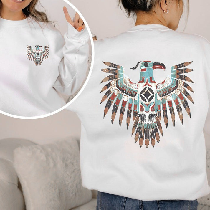 Thunderbird Native American Eagle Unisex - Two sides - T-Shirt/Hoodie/Sweatshirt