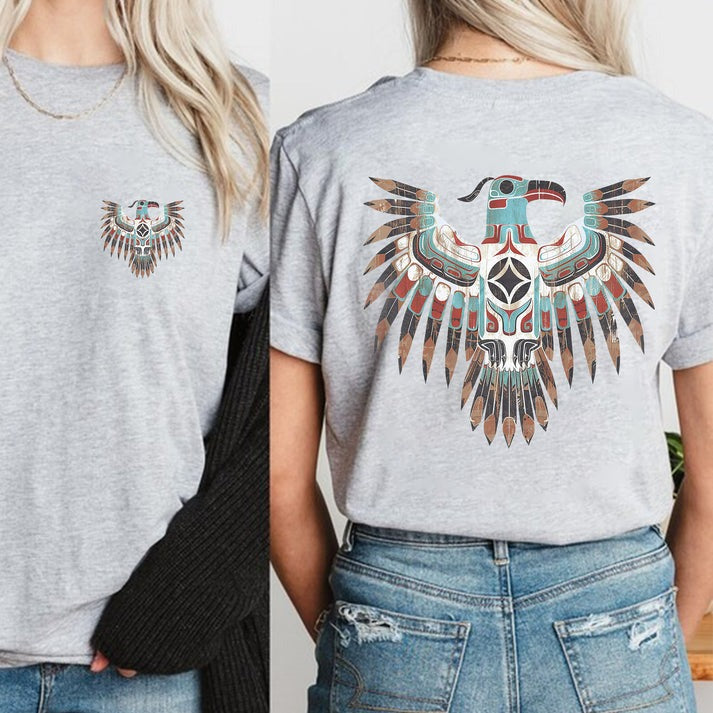 Thunderbird Native American Eagle Unisex - Two sides - T-Shirt/Hoodie/Sweatshirt