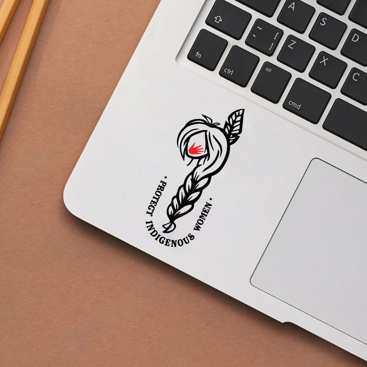 Protect Indigenous Woman Stolen Sisters Sticker Decal MMIW Awareness