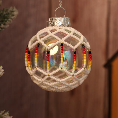 [New Edition] Spirit Beaded Handmade Ornament – Native Inspired Holiday Decor Gift