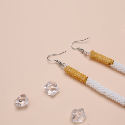 Handmade Dangle Half-Burnt Cigarette Earrings
