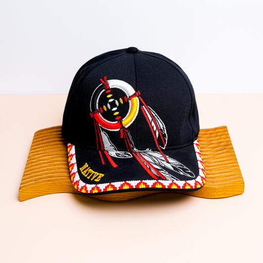 Dreamcatcher Embroidered Beaded Baseball Cap With Brim Unisex Native American Style