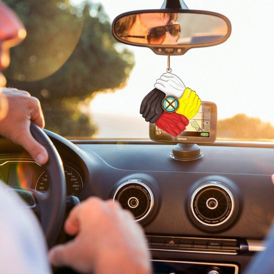 Four Directions Unity Hand Native American - Unique Christmas Gift Decor Flat Acrylic