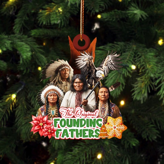The Original Founding Fathers Ornament - Unique Christmas Gift Decor Flat Acrylic