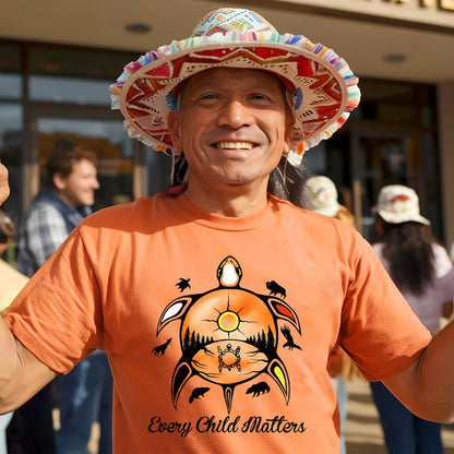 Every Child Matters Turtle For Orange Shirt Day Unisex T-Shirt/Hoodie/Sweatshirt