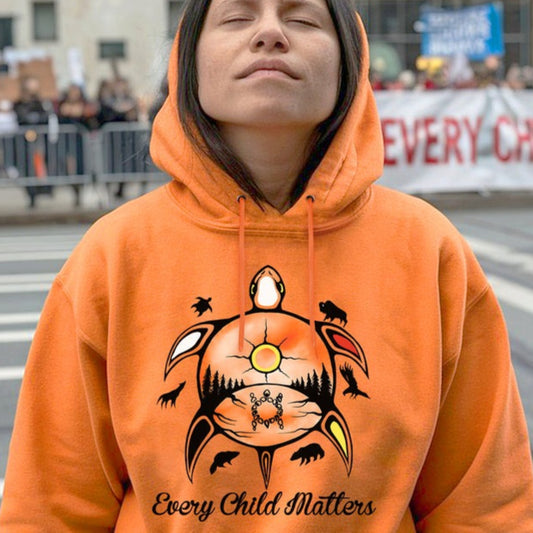 Every Child Matters Turtle For Orange Shirt Day Unisex T-Shirt/Hoodie/Sweatshirt