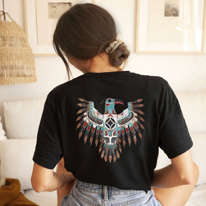Thunderbird Native American Eagle Unisex - Two sides - T-Shirt/Hoodie/Sweatshirt