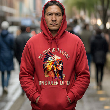 No One Is Illegal on Stolen Land Unisex T-Shirt/Hoodie/Sweatshirt