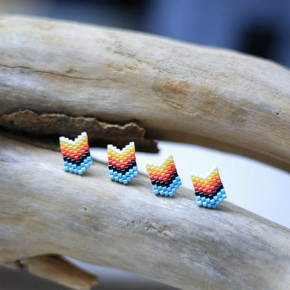 Native Style Miyuki Beaded Handmade Earrings for Women