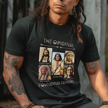 Native American The Original Founding Five Father T-Shirt/Hoodie/Sweatshirt