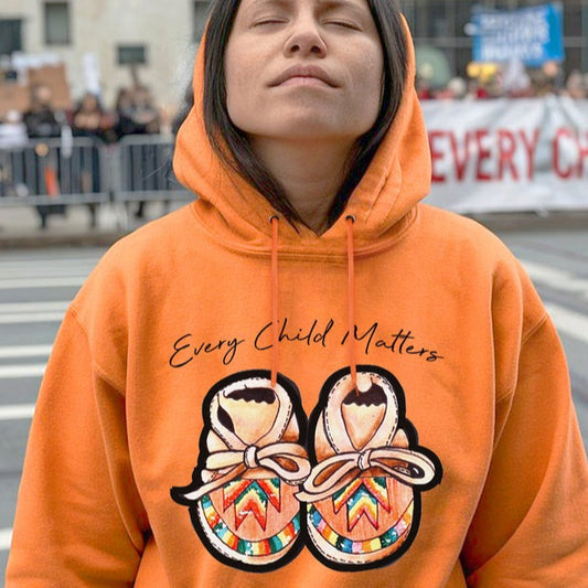 Every Child Matters Shoes Indigenous Unisex T-Shirt/Hoodie/Sweatshirt