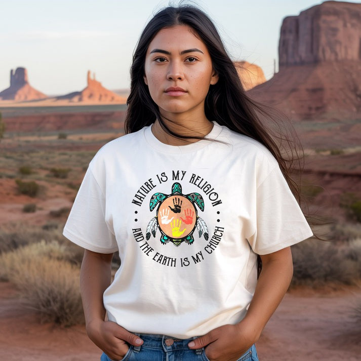 Every Child Matters Sacred Turtle Tee Nature Is My Religion Unisex T-Shirt/Hoodie/Sweatshirt