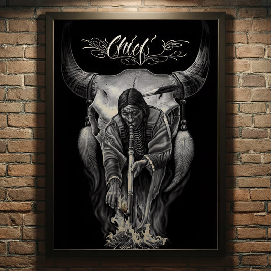 Native American Spirit Poster & Canvas