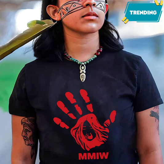 MMIW Red Hand Indigenous T-Shirt/Hoodie/Sweatshirt