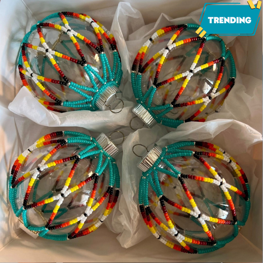 [NEW] Beaded Handmade Ornament Holiday Decor Gifts ( 5 color)