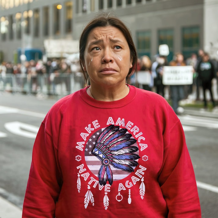 Make America Native Again Statement Unisex T-Shirt/Hoodie/Sweatshirt