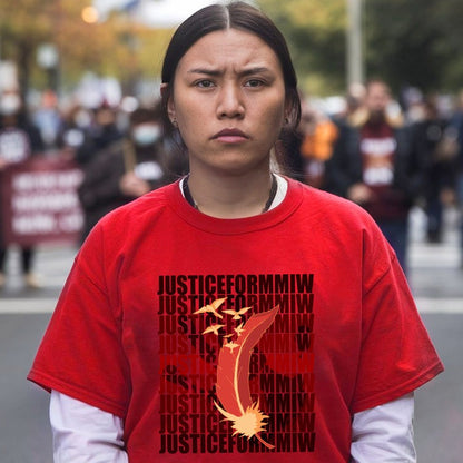 Justice For MMIW Unisex Feather Unisex T-Shirt/Hoodie/Sweatshirt