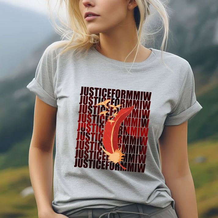 Justice For MMIW Unisex Feather Unisex T-Shirt/Hoodie/Sweatshirt