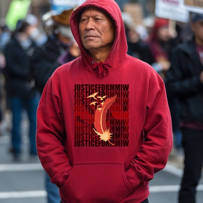 Justice For MMIW Unisex Feather Unisex T-Shirt/Hoodie/Sweatshirt
