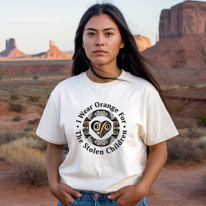 Every Child Matters Indigenous Heart & Symbol Design Unisex T-Shirt/Hoodie/Sweatshirt